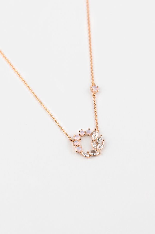 Unity Necklace in Rose Gold 