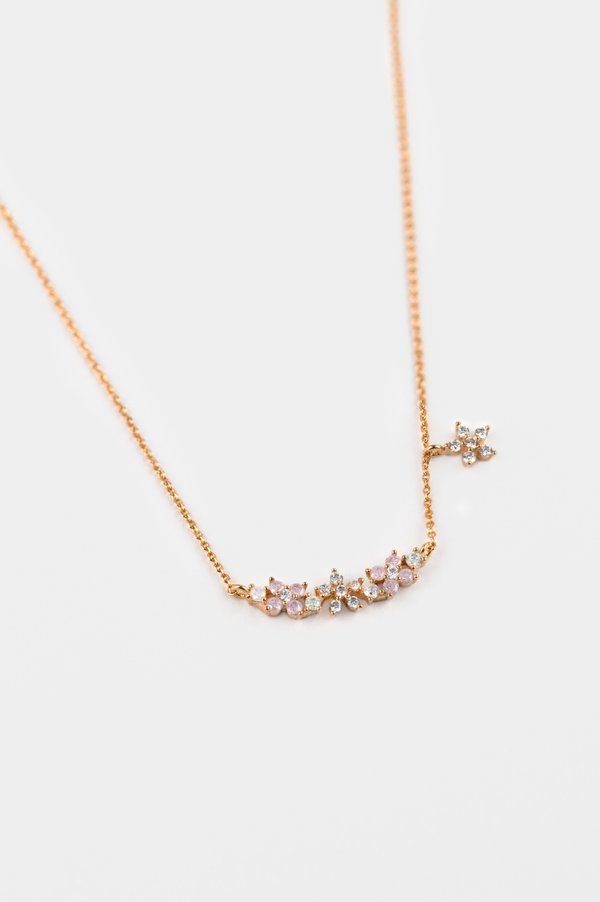 Paisleigh Necklace in Rose Gold