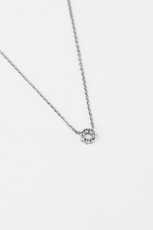 Charlotte Necklace in Silver