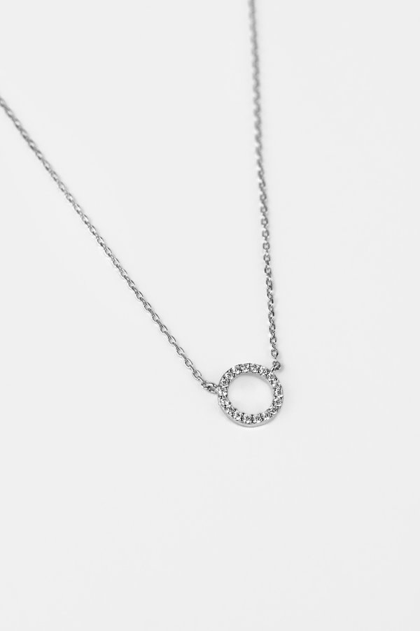 Carrie Necklace in Silver