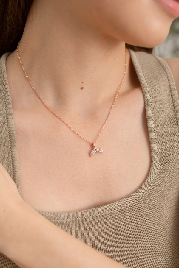 Summer Necklace in Rose Gold 