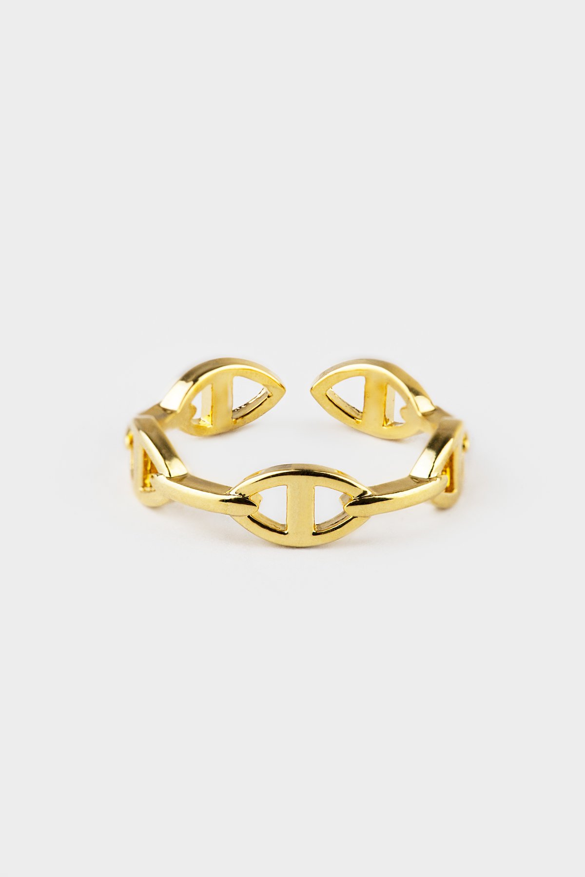 Emmalyn Ring in Gold (Free Size) | Kaleido