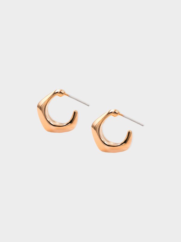 Sydney Earrings in Rose Gold