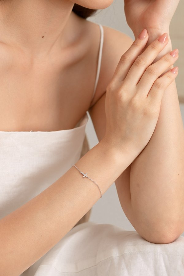 Oksana Bracelet in Silver 