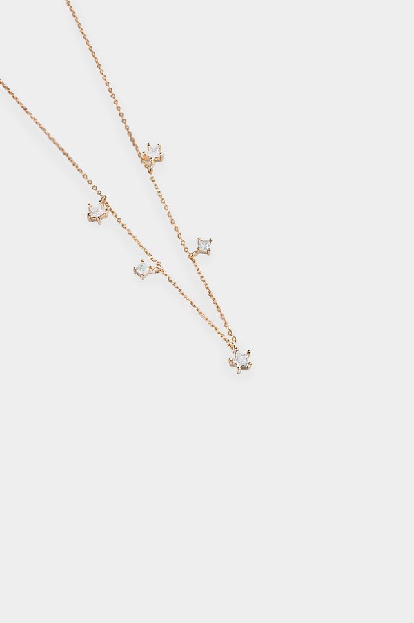 Simone Necklace In Rose Gold