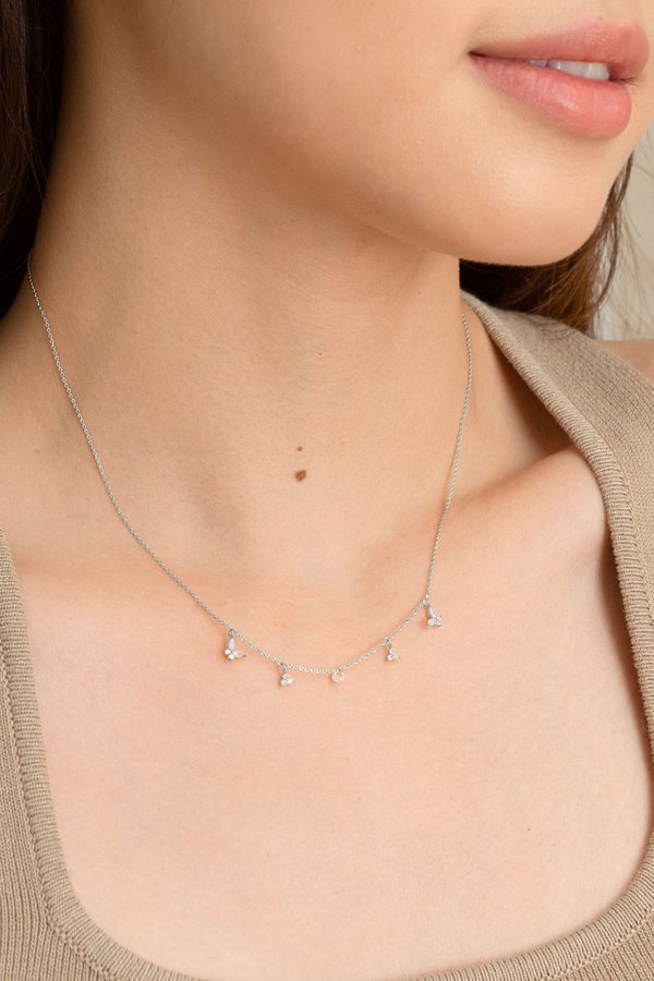 Piper Necklace in Silver 