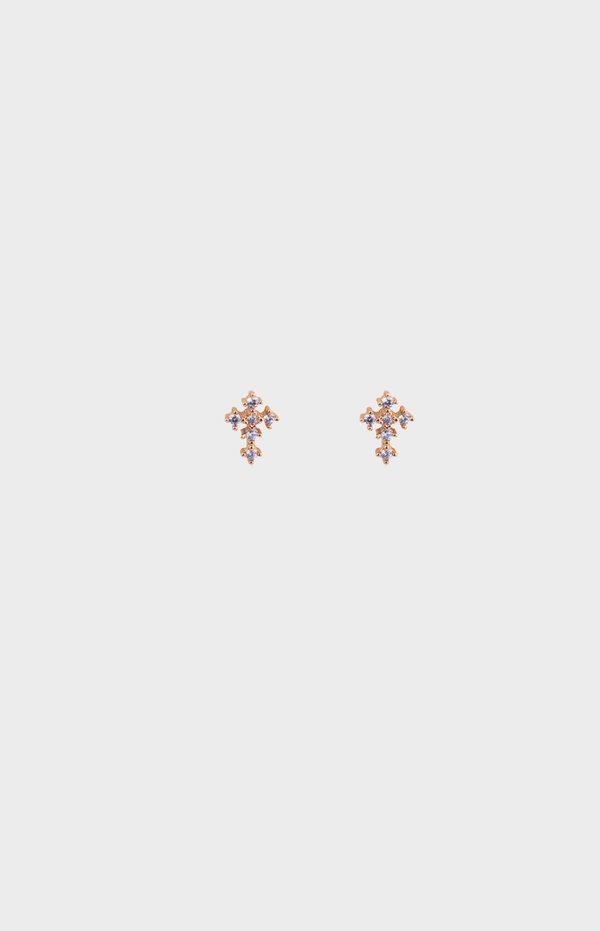 Isa Earring in Rose Gold