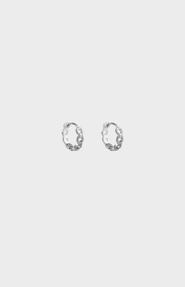 Candice Earrings in Silver