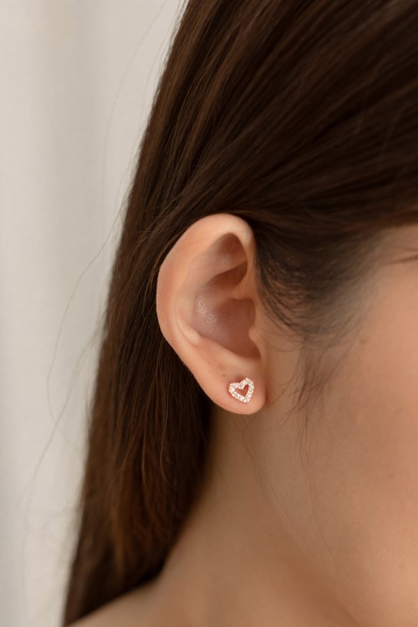 Laniel Earrings in Rose Gold