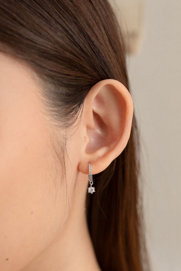 Danielle Earrings in Silver