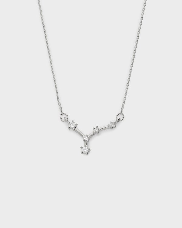 Cancer Constellation Necklace in Silver