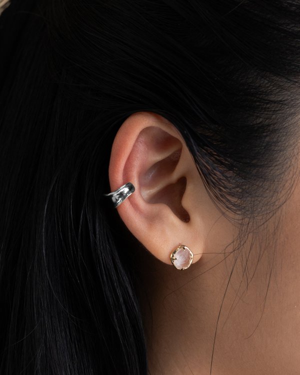 Aria Ear Cuffs in Silver 