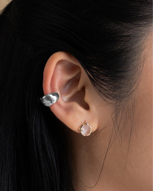 Shanice Ear Cuffs in Silver