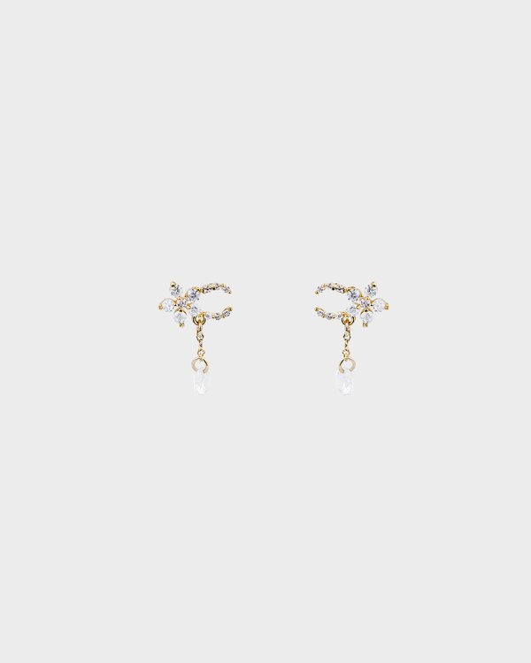 Olive Earrings in Gold