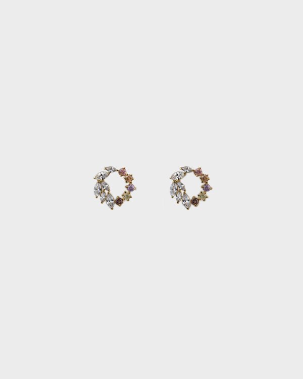 Alaina Earrings in Gold