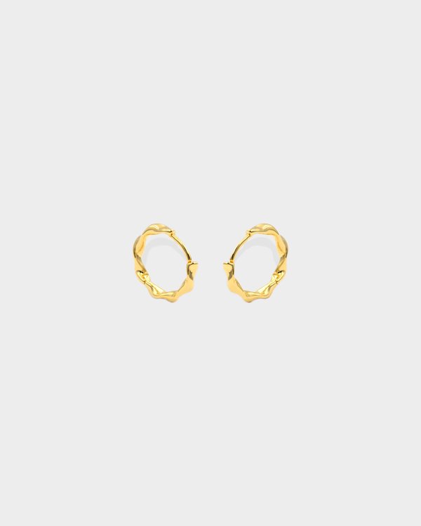 Maggie Earrings in Gold