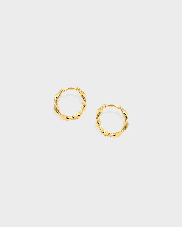 Maggie Earrings in Gold