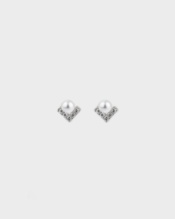 Myla Earrings in Silver