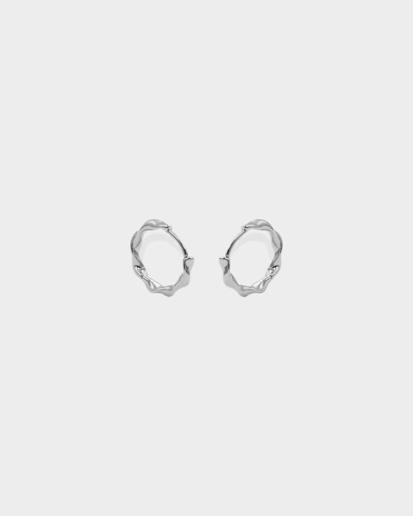 Maggie Earrings in Silver