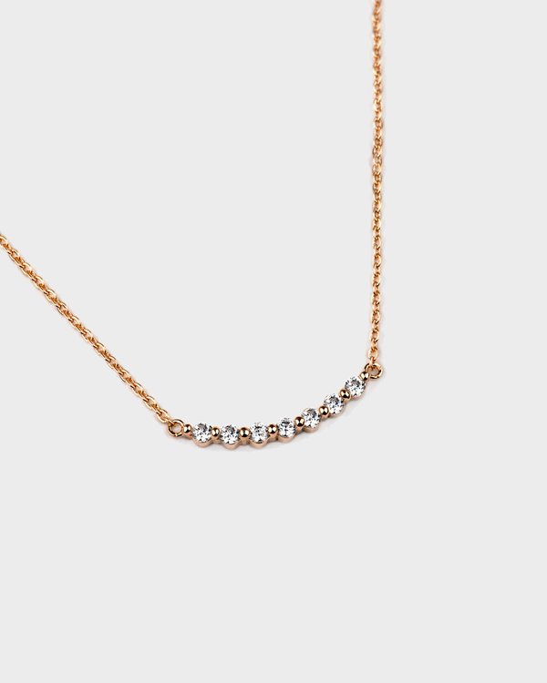 Quinn Necklaces in Rose Gold