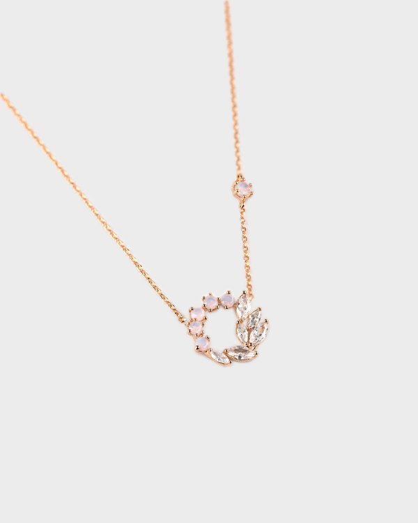 Unity Necklace in Rose Gold 