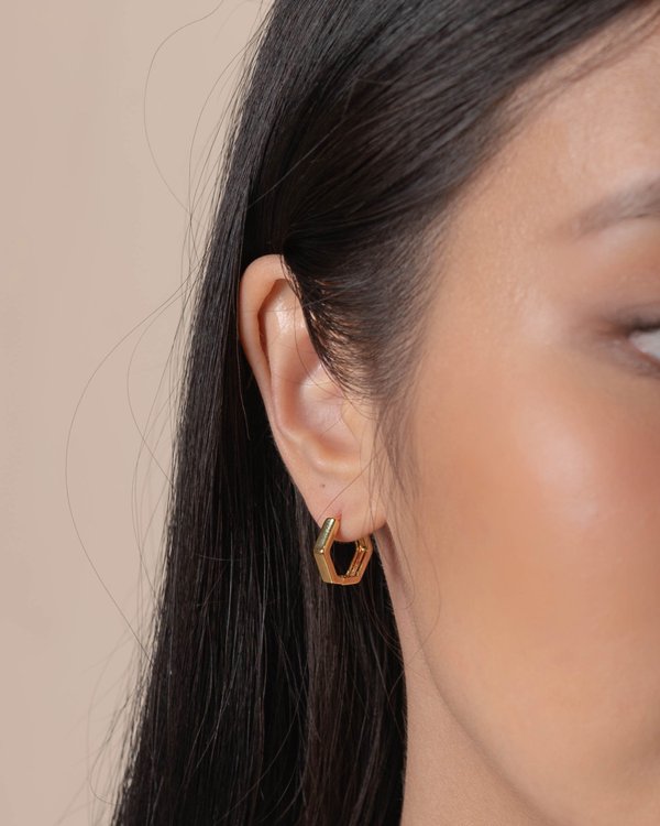 Annabelle Earrings in Gold