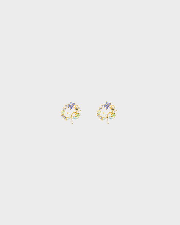 Calantha Earrings In Gold