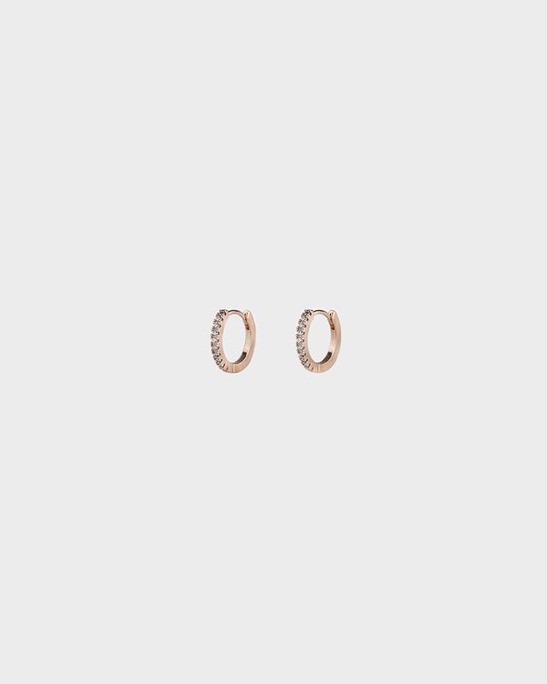 Alexa Earrings in Rose Gold