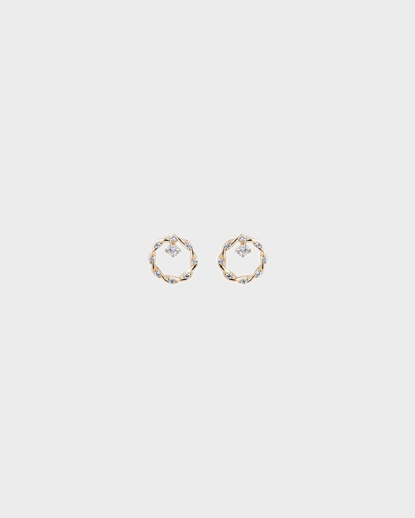 Lalita Earrings in Rose Gold