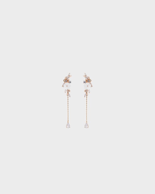 Cynthia Earrings in Rose Gold