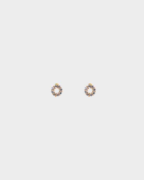 Carli Earrings in Rose Gold