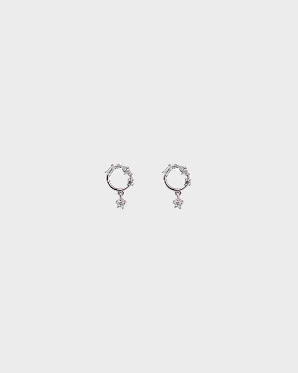 Zeke Earring in Silver