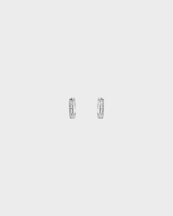 Quincy Earrings in Silver