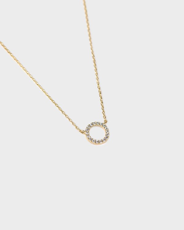 Carrie Necklace in Gold