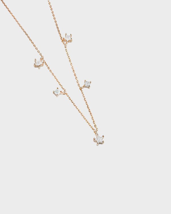 Simone Necklace In Rose Gold