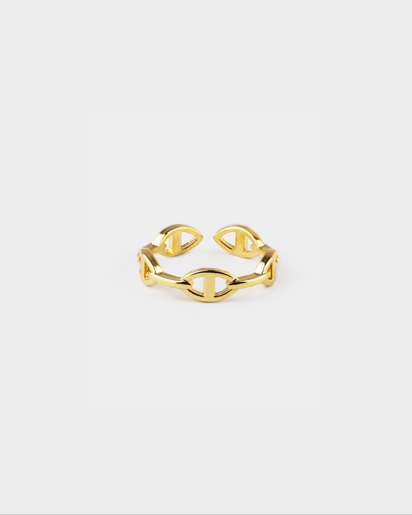 Emmalyn Ring in Gold (Free Size)