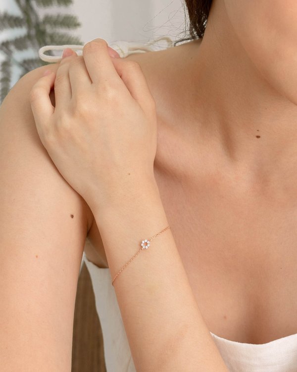 Cassiopeia Bracelet in Rose Gold 