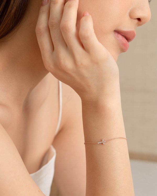 Oksana Bracelet in Rose Gold