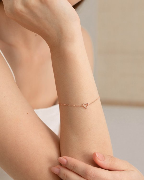 Wilhelmina Bracelet in Rose Gold 