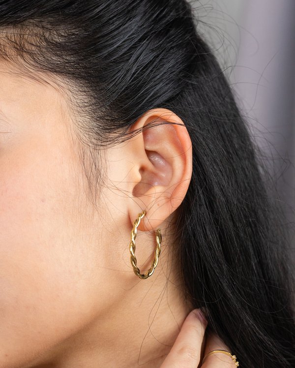 Palmer Earrings in Gold