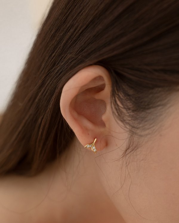 Epona Earrings in Gold