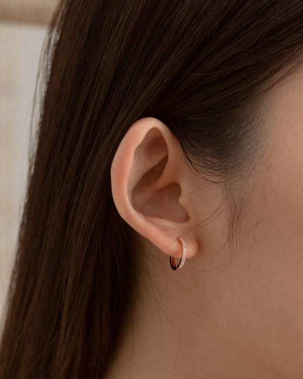 Angelique Earrings in Rose Gold