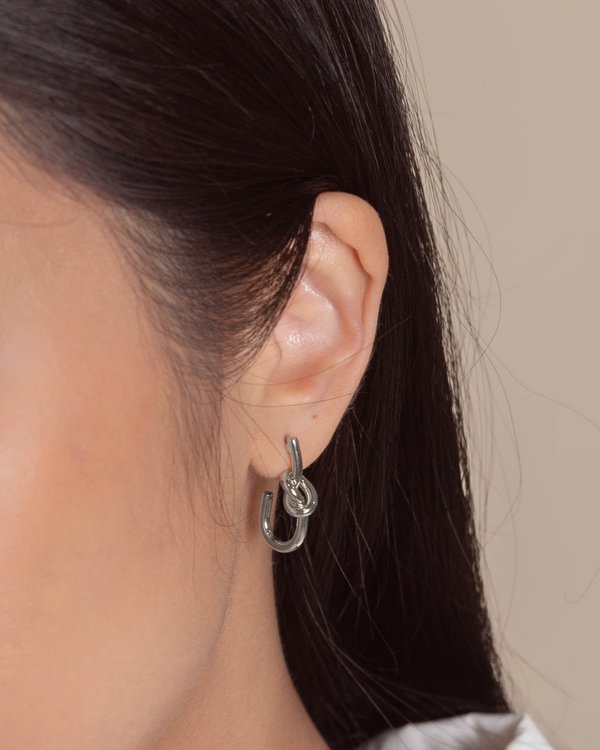 Julianna Earrings in Silver
