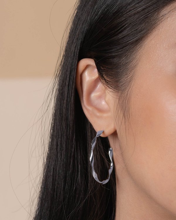 Alaya Earrings in Silver