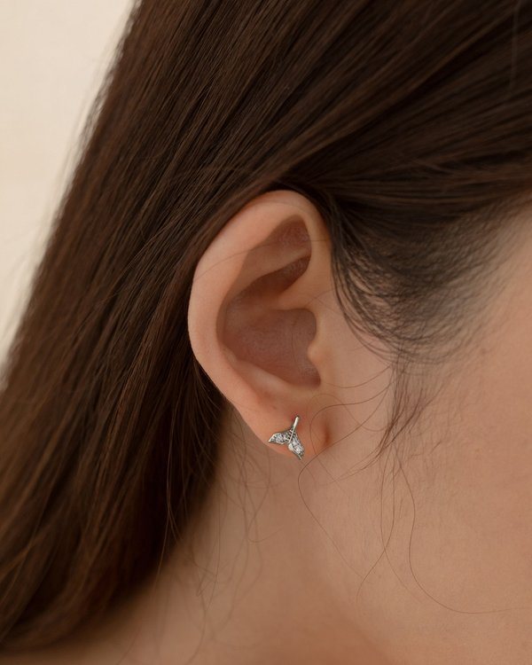 Epona Earrings in Silver