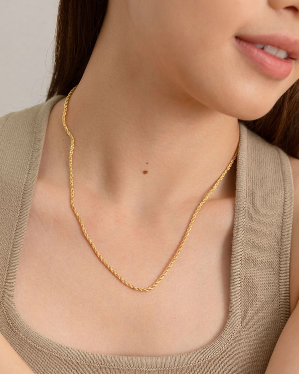 Nadia Necklace in Gold
