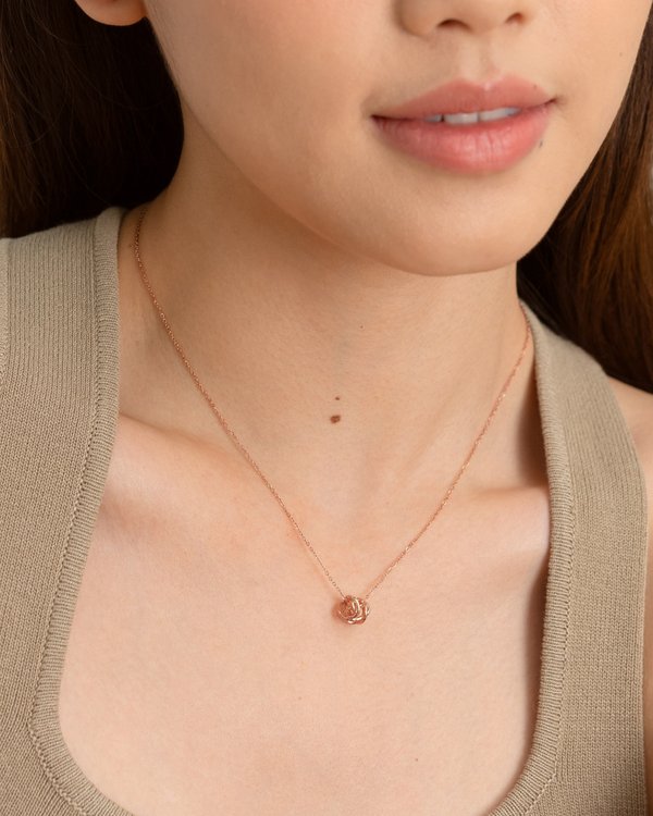 Eden Necklace in Rose Gold 