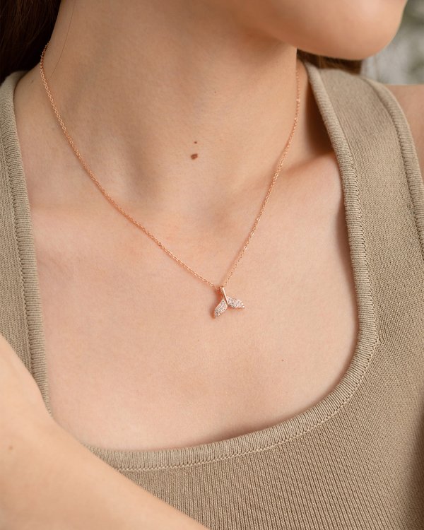 Summer Necklace in Rose Gold 