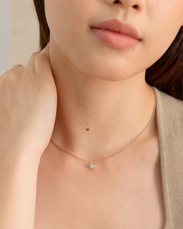 Mazikeen Necklace in Rose Gold