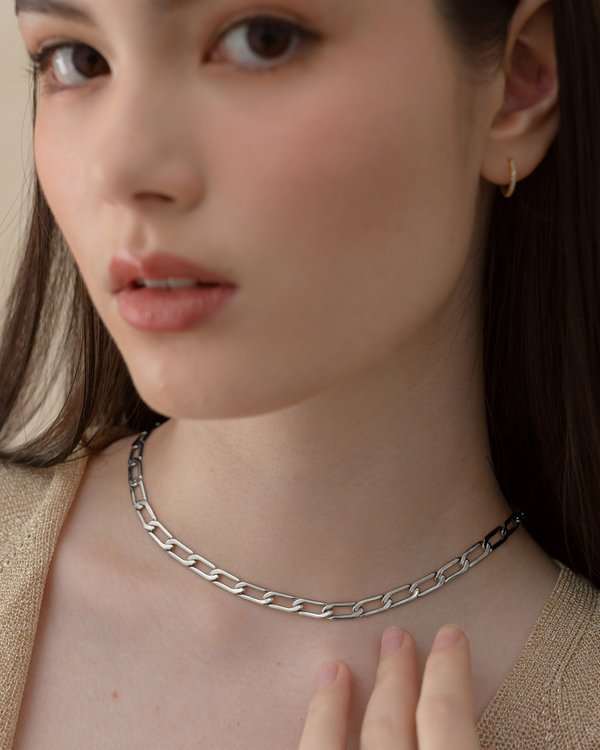 Chelsea Necklace in Silver